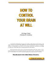 How To Control Your Brain At Will.pdf